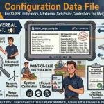 Configuration Data File for SI‑850 Indicators & External Set‑Point Controllers for Weighing Systems