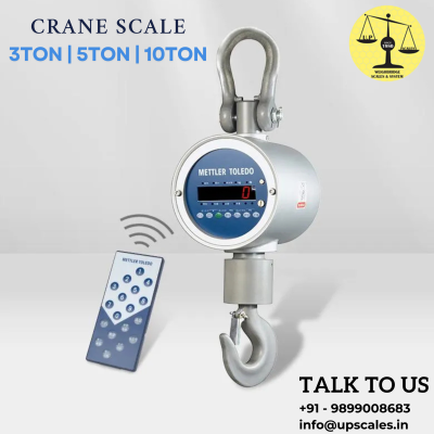 Elevate your industrial weighing operations with our robust and reliable Crane Scales