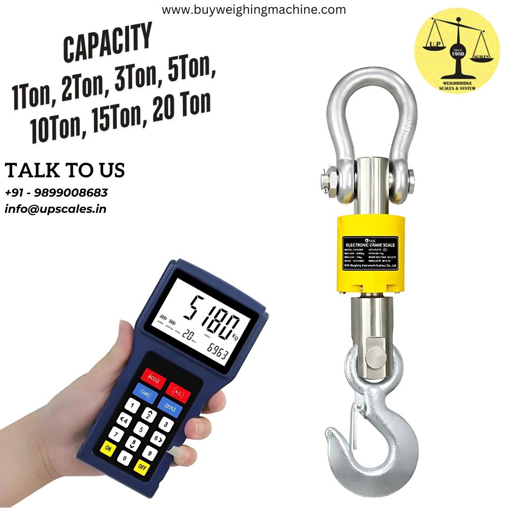 Crane Scale Heavy Duty Industrial 3Ton, 5Ton, 10Ton, 20Ton - 21