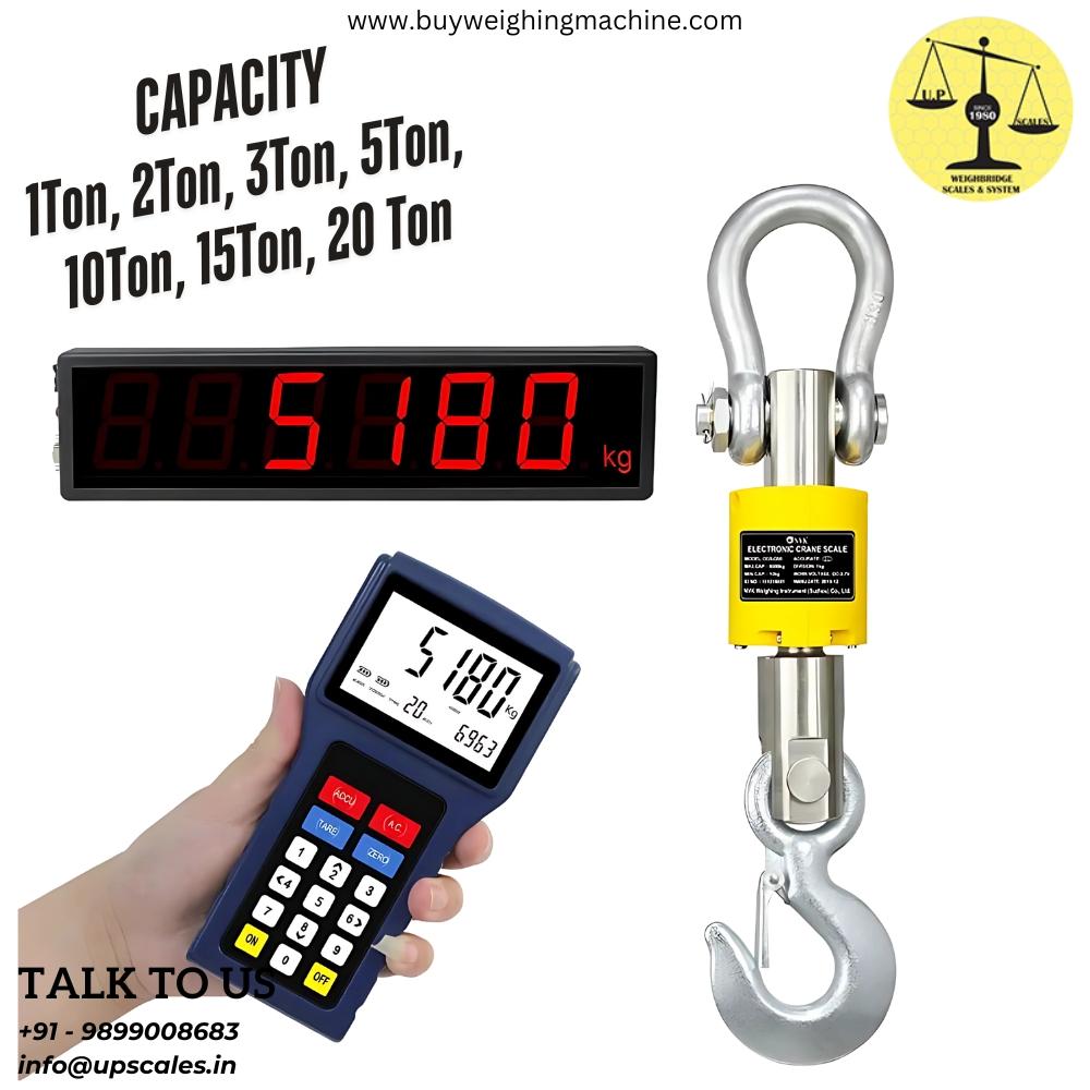 Crane Scale Heavy Duty Industrial 3Ton, 5Ton, 10Ton, 20Ton - 24