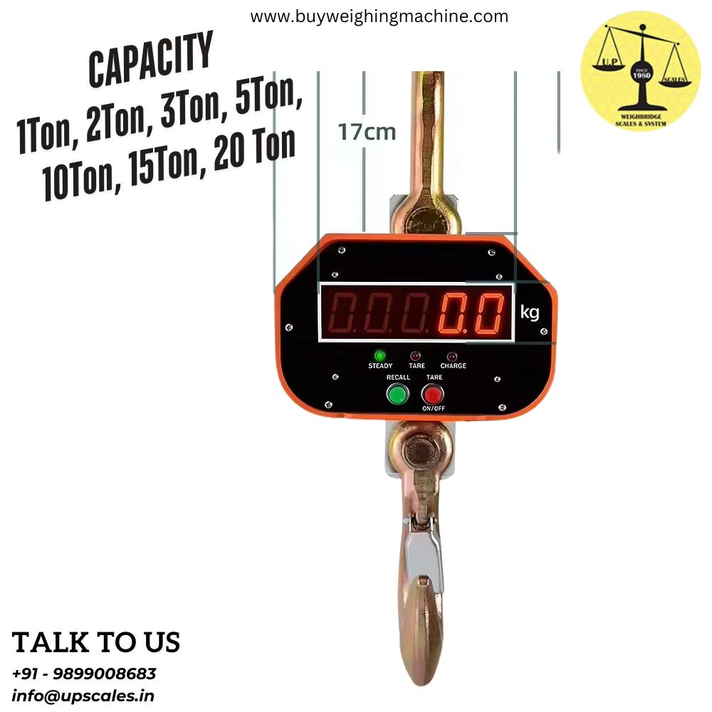 Crane Scale Heavy Duty Industrial 3Ton, 5Ton, 10Ton, 20Ton - 9