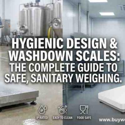 Hygienic Design & Washdown Scales: The Complete Guide to Safe, Sanitary Weighing
