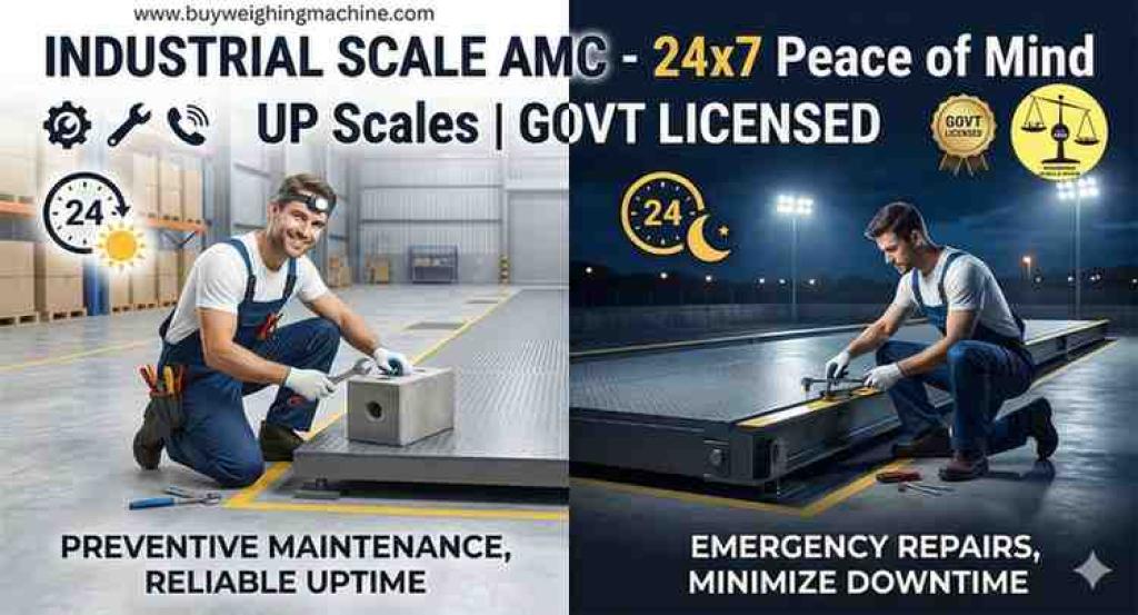 Industrial Scale AMC in Delhi NCR | Weighbridge Maintenance Contract | UP Scales