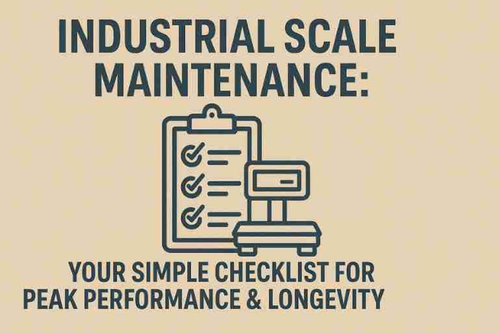 Industrial Scale Maintenance: Your Simple Checklist for Peak Performance & Longevity