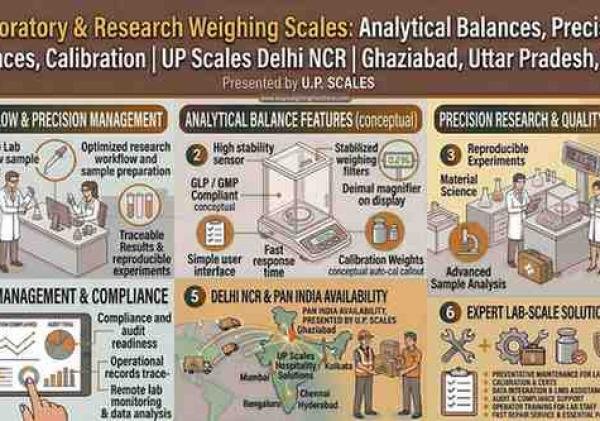 Laboratory & Research Weighing Scales: Analytical Balances, Precision Balances, Calibration | UP Scales Delhi NCR