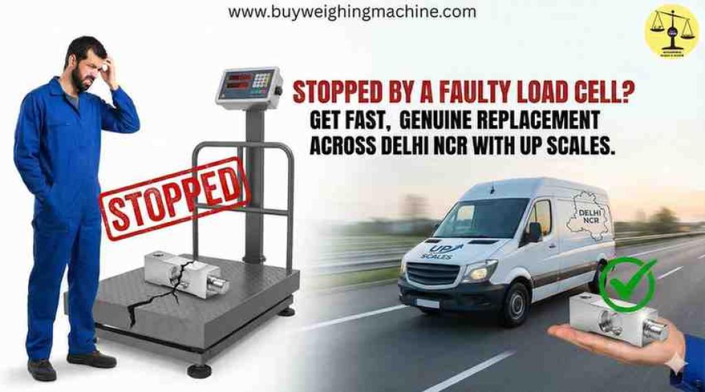 Load Cell Replacement & Repair in Delhi NCR | Jumbo & 4-Cell Set | UP Scales
