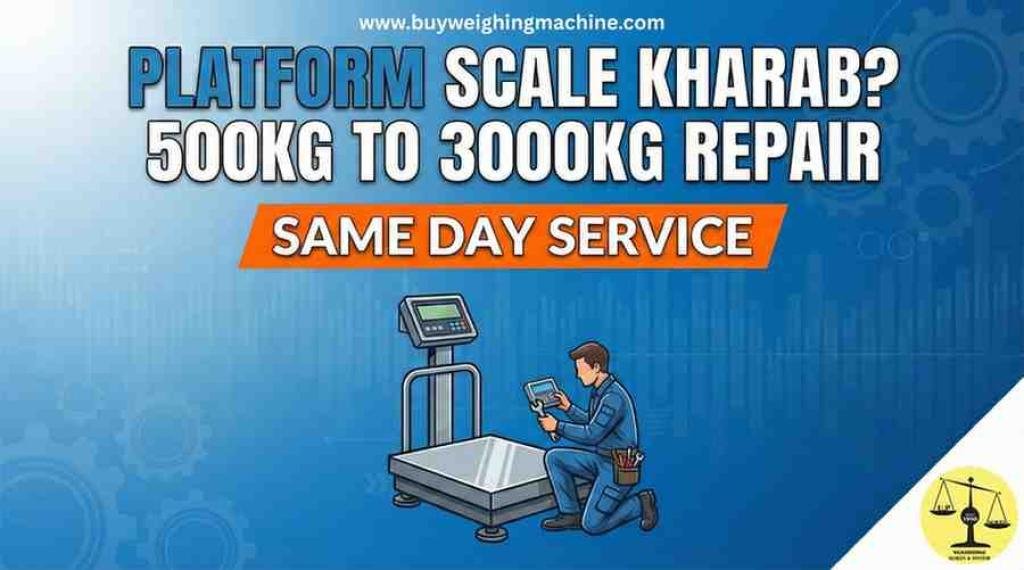 Platform Scale Kharab? Bench Scale Galat Weight De Raha? UP Scales Se Turant Kaam Karwao!