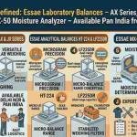 Precision Redefined: Essae Laboratory Balances – AX Series, JX Series, HT-224, LF225DR & MX-50 Moisture Analyzer – Available Pan India from U.P. SCALES
