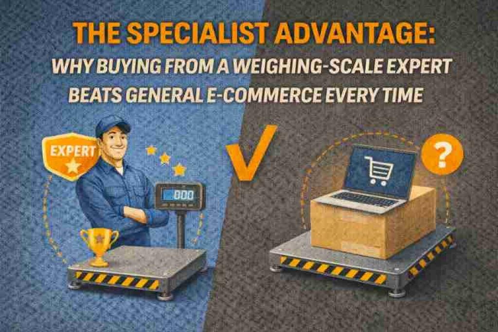 The Specialist Advantage: Why Buying from a Weighing-Scale Expert Beats General E-Commerce Every Time