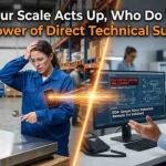 When Your Scale Acts Up, Who Do You Call? The Power of Direct Technical Support.